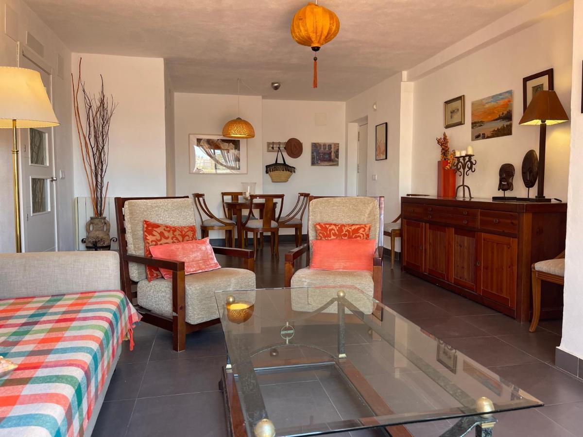 Ferienwohnung Wonderful Penthouse By The Sea Lepe Exterior foto